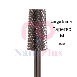 Large Barrel - Tapered - M - Silver - WS