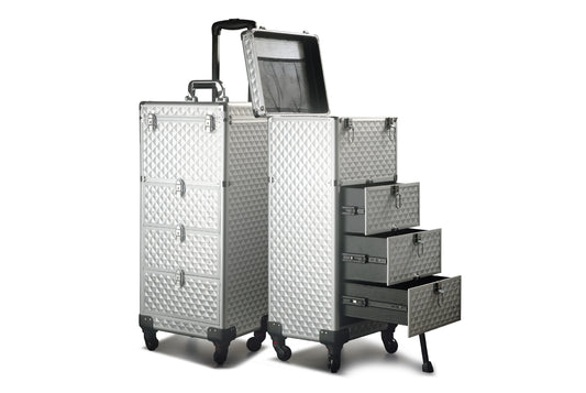 Trolley 3 Drawer Diamond Pattern - WS