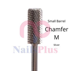 Small Barrel - Chamfer - M - Silver