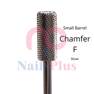 Small Barrel - Chamfer - F - Silver - WS