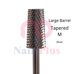 Large Barrel - Tapered - M - Silver