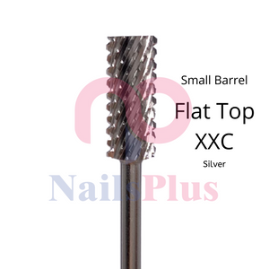 Small Barrel - Regular Flat Top - XXC - Silver - WS