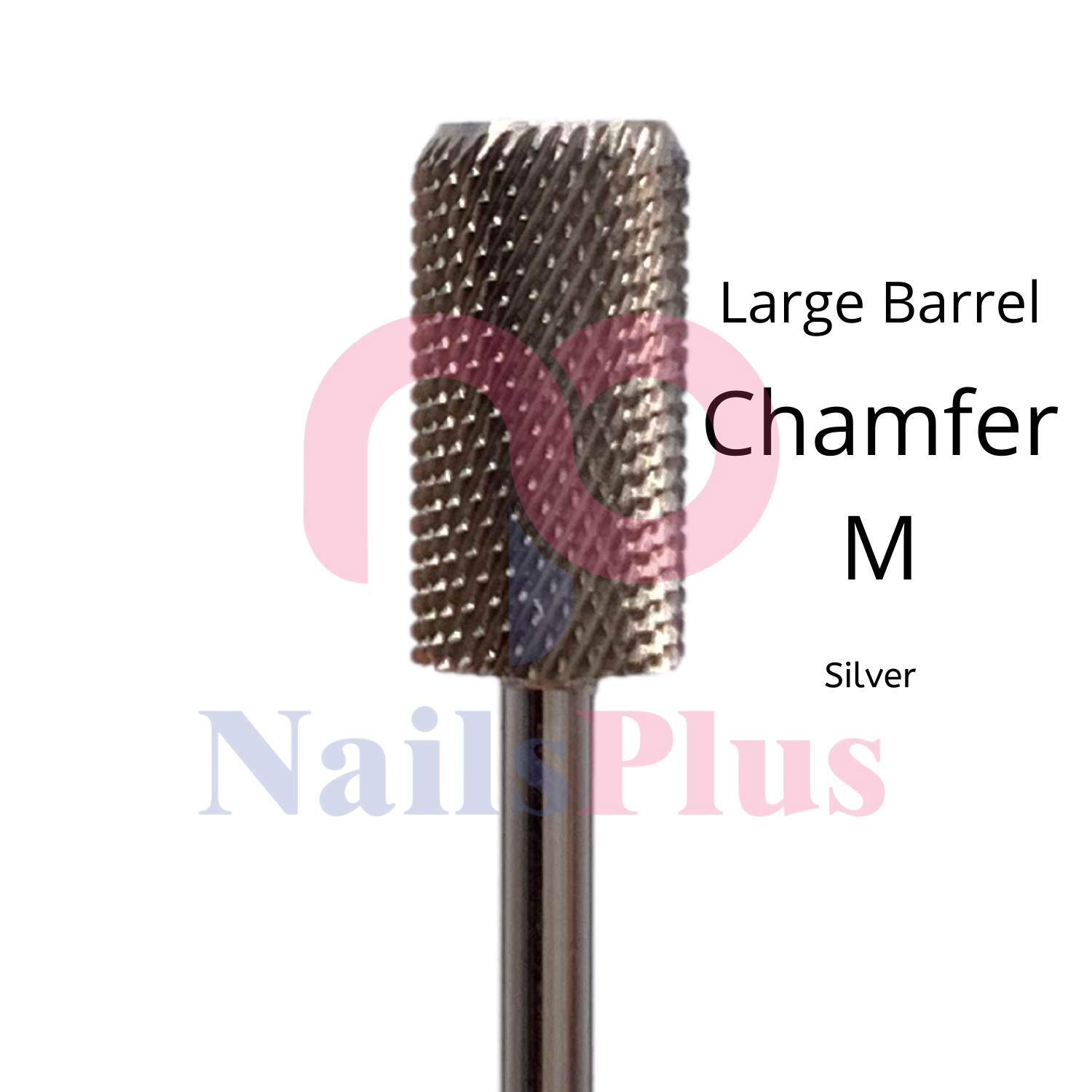 Large Barrel - Chamfer - M - Silver