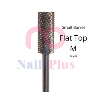 Small Barrel - Regular Flat Top - M - Silver - WS