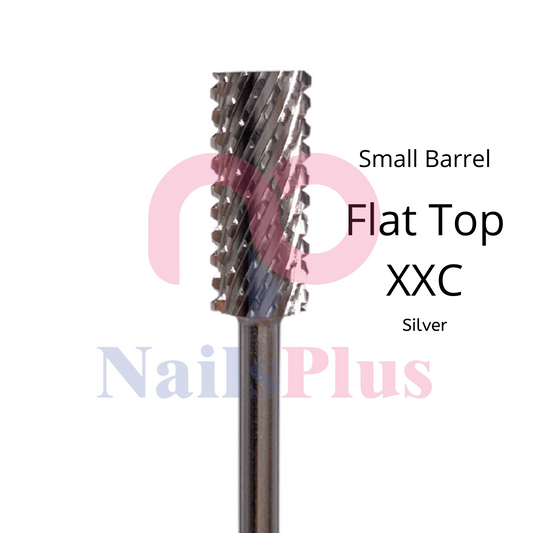 Small Barrel - Regular Flat Top - XXC - Silver - WS