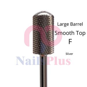 Large Barrel - Smooth Top - F - Silver - WS