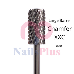 Large Barrel - Chamfer - XXC - Silver - WS