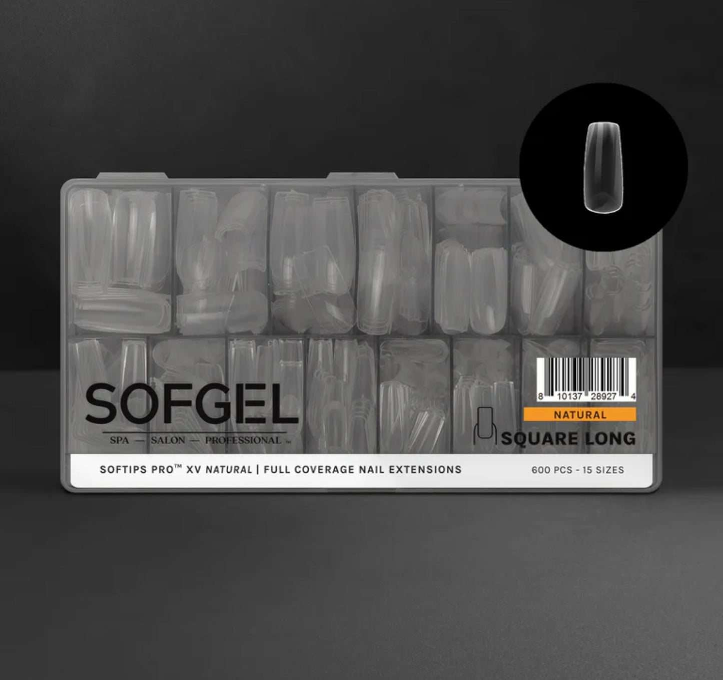 Gel-X Tips - XV Natural Square Long