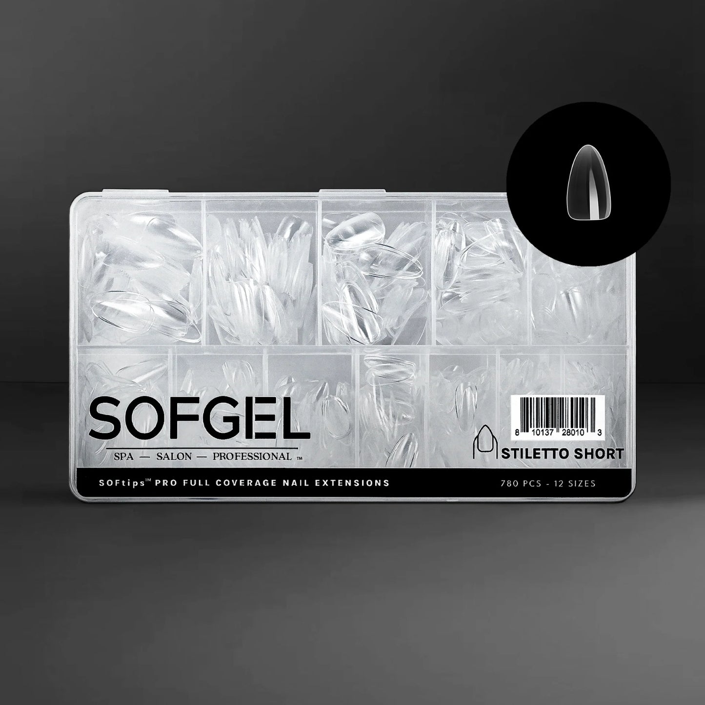 SOFGEL Tips - Stiletto Short