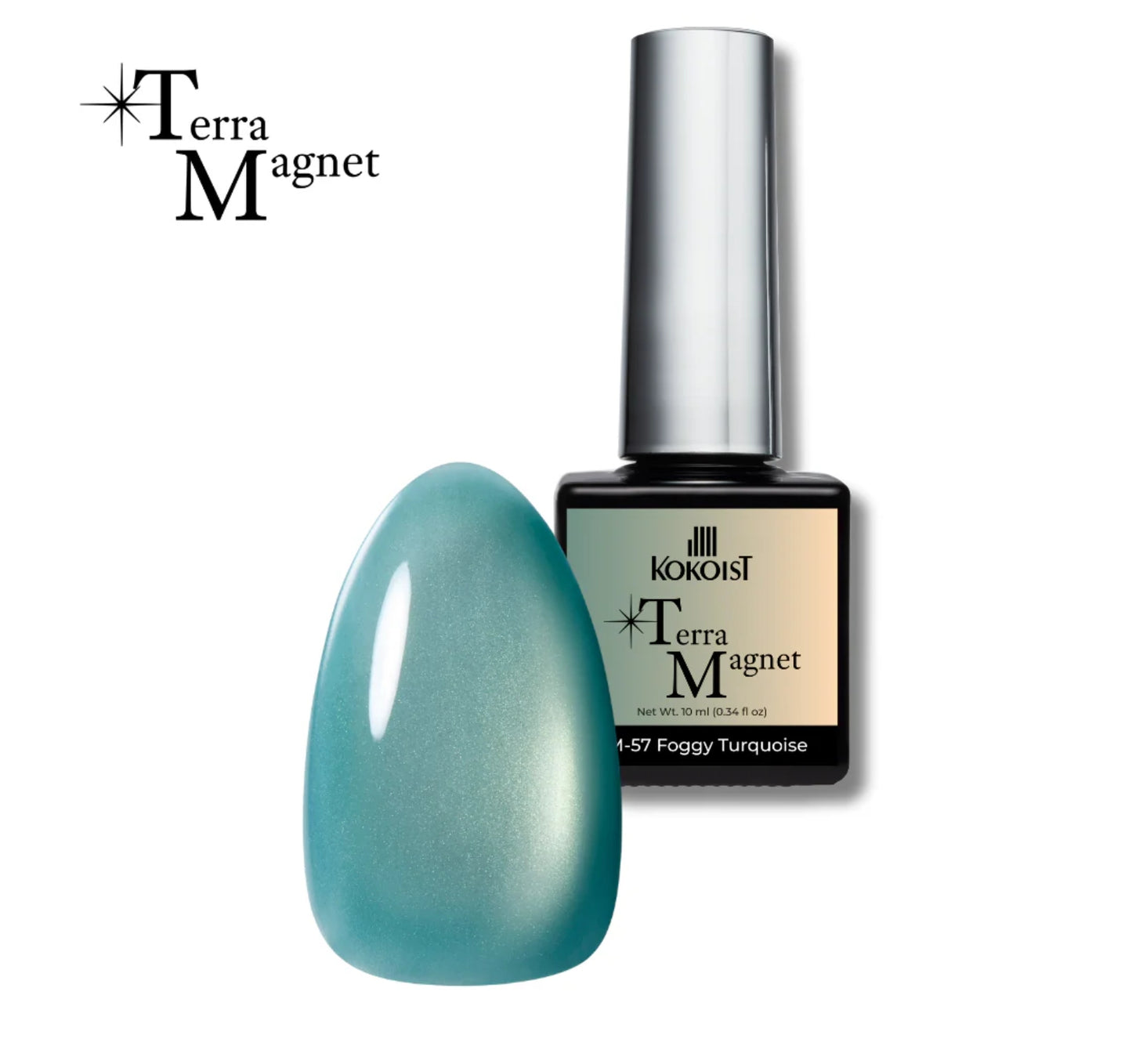 Cat Eye Terra Magnet TM-57 Foggy Turquoise