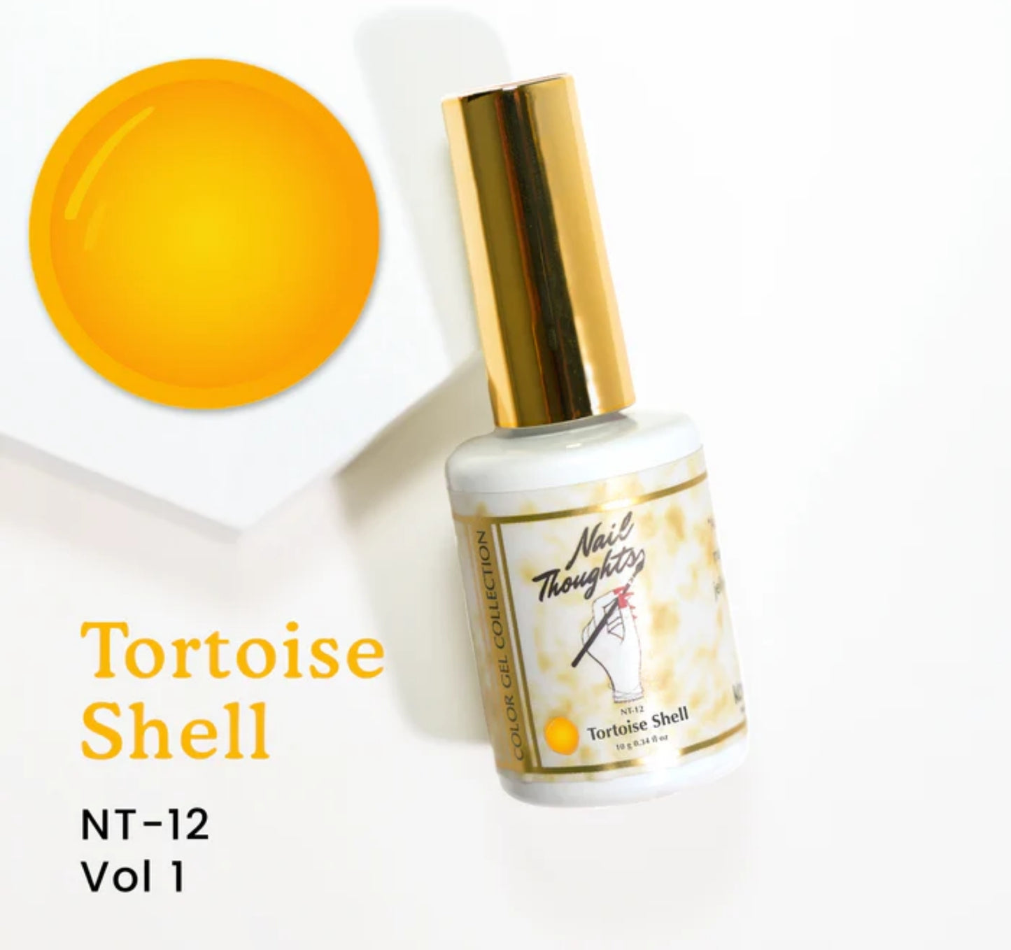 Nail Thoughts Gel Polish Tortoise Shell