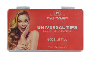 Universal Nail Tips: Long/Straight/Coffin/Stiletto