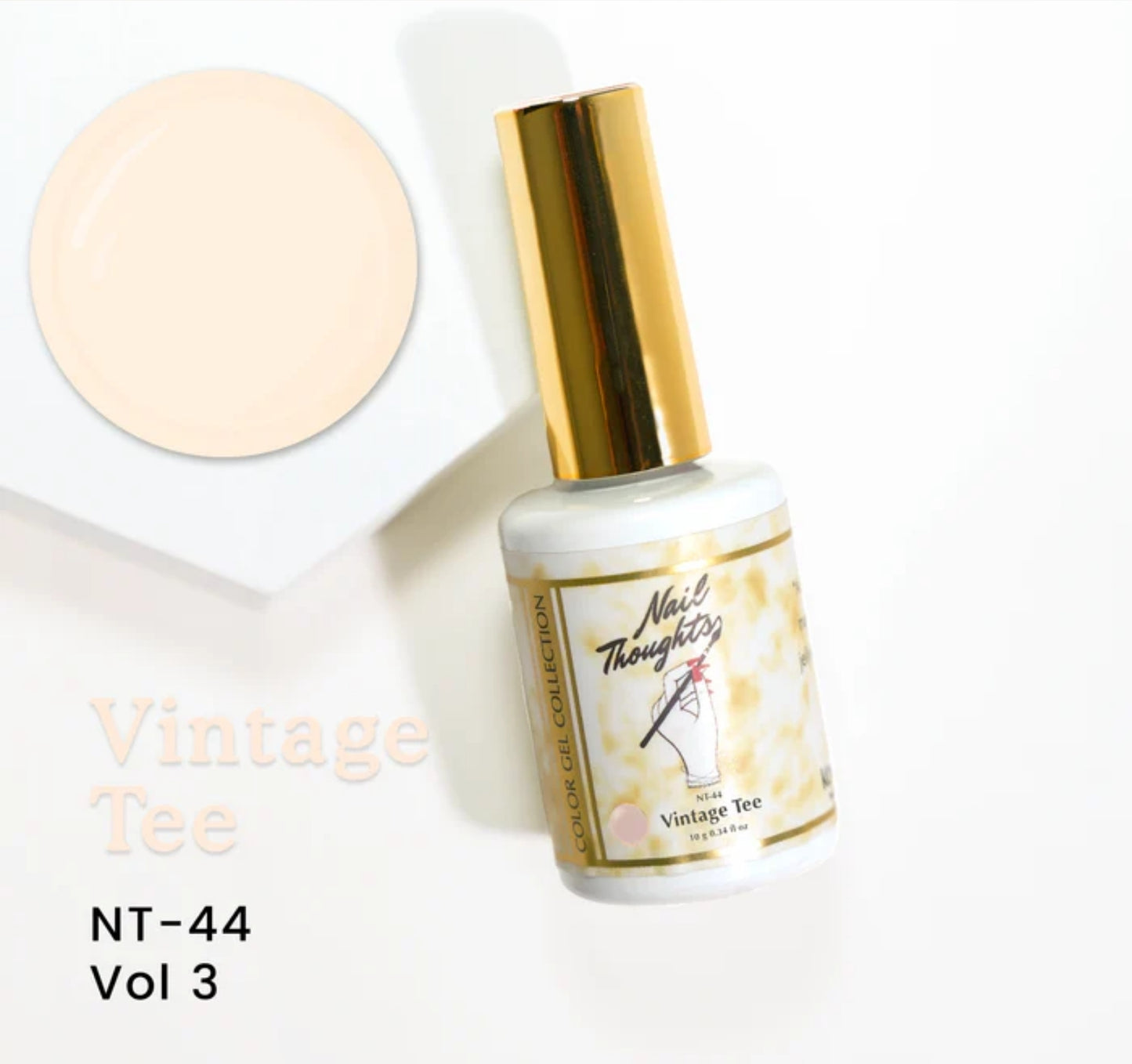 Nail Thoughts Gel Polish Vintage Tee