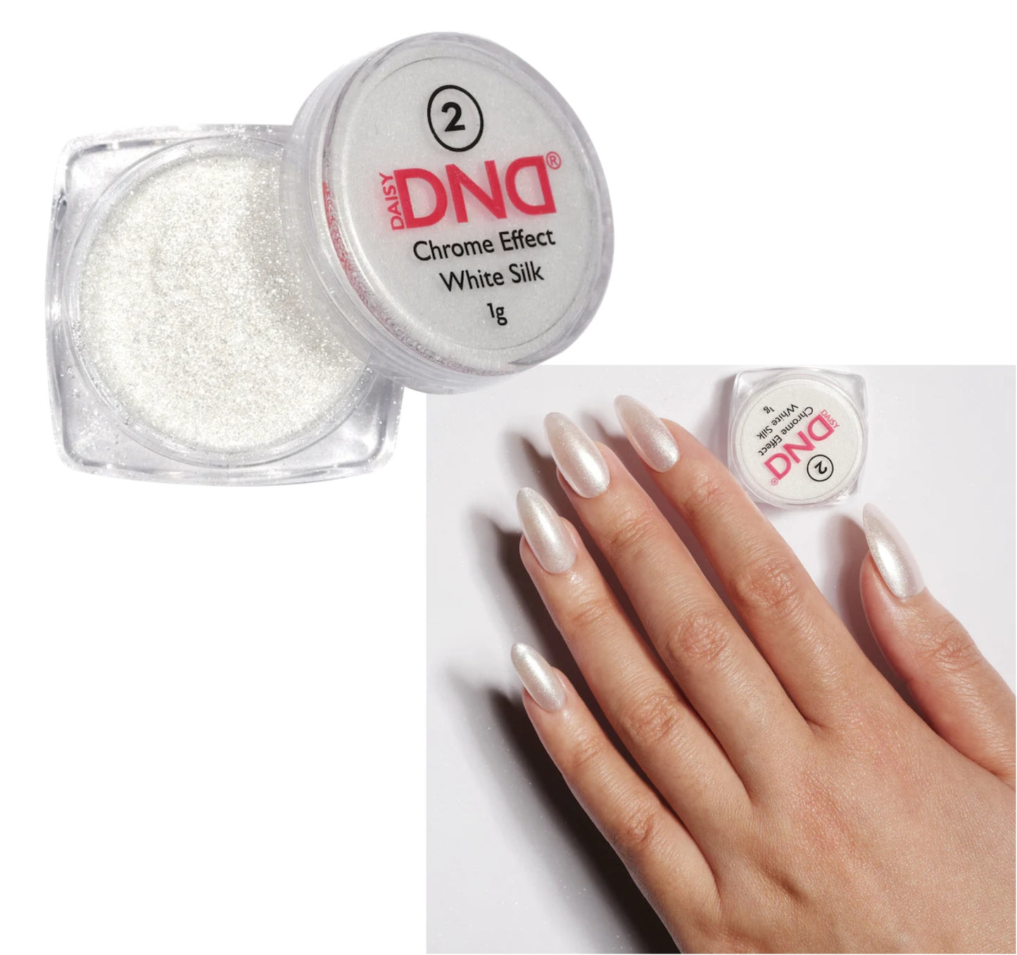 Chrome White Silk