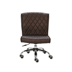 Delia Pedicure Stool - Black - WS