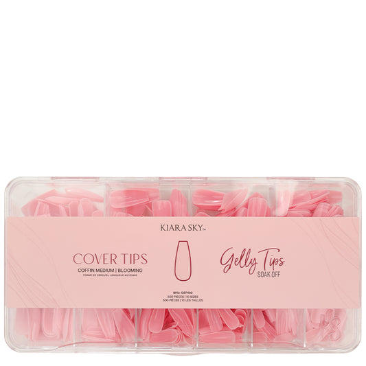 Gelly Tips - Coffin Medium - Blooming