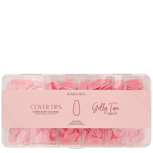 Gelly Tips - Coffin Short - Blooming