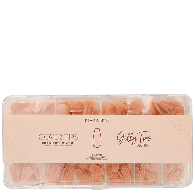 Gelly Tips - Coffin Short - Cover Up