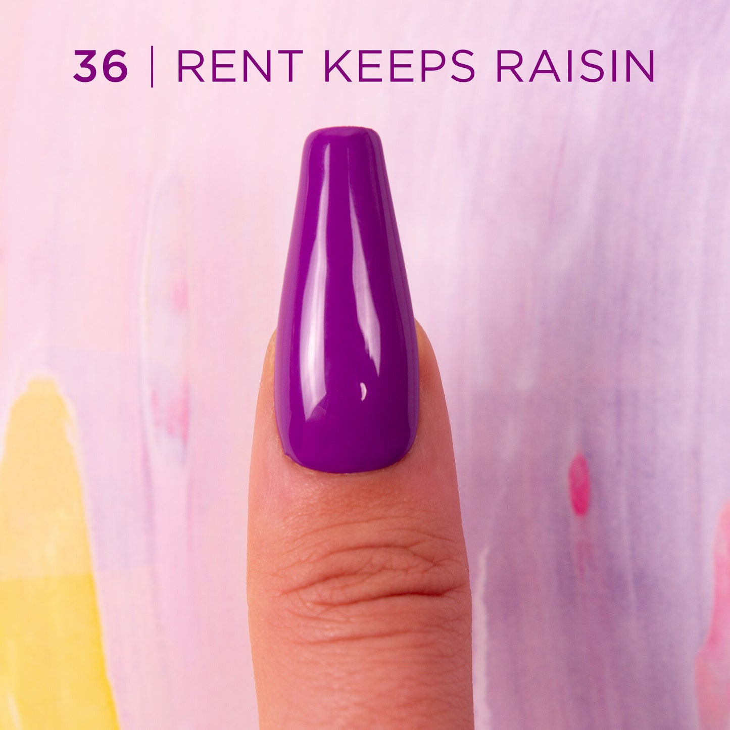 Gel Polish - #36 Rent Keeps Raisin