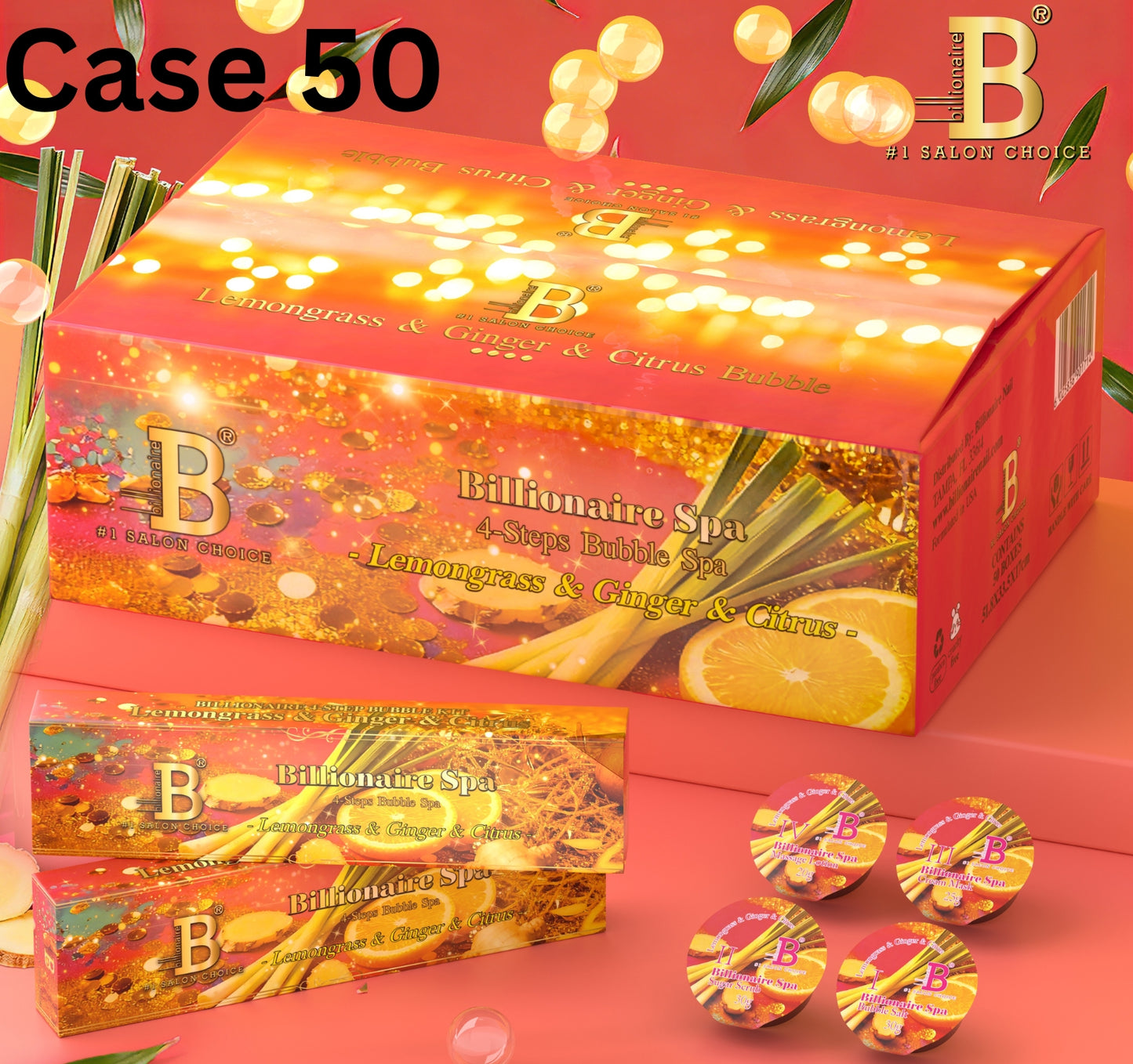 4 Step Bubble - Lemongrass Citrus CASE