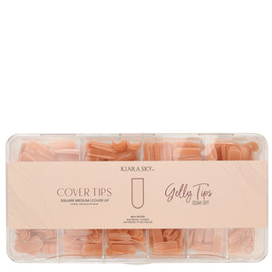 Gelly Tips - Square Medium - Cover Up - WS