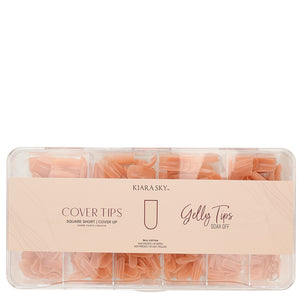 Gelly Tips - Square Short - Cover Up - WS