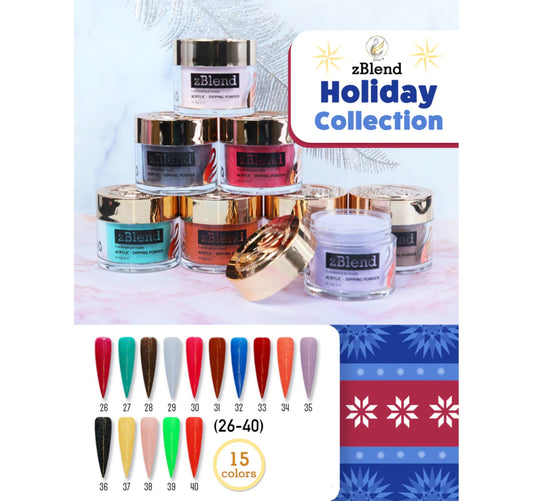 Powder zBlend Holiday Collection #026-040