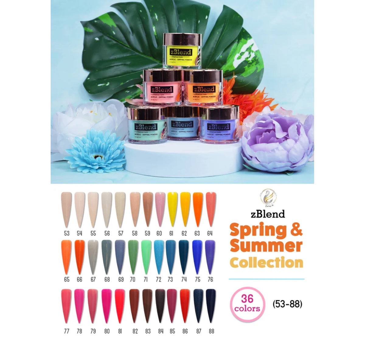 Powder zBlend Spring and Summer Collection #053-088