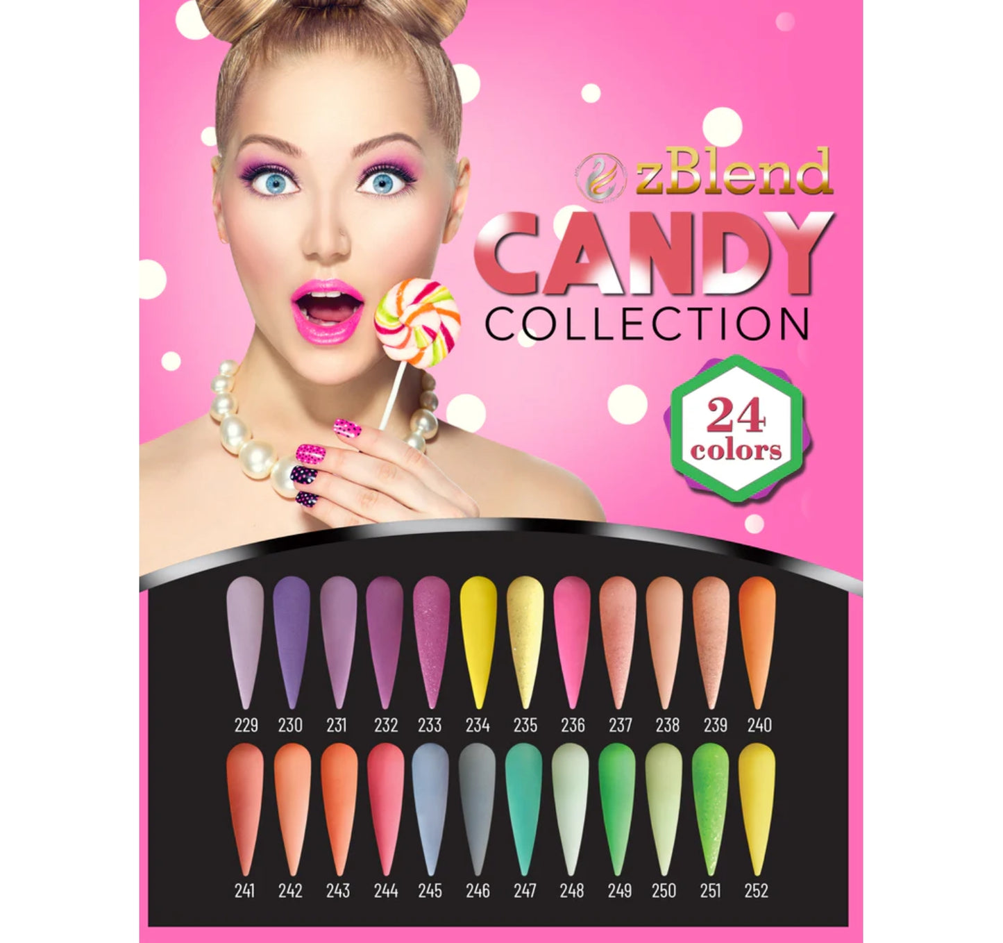 Powder zBlend Candy Collection #229-252