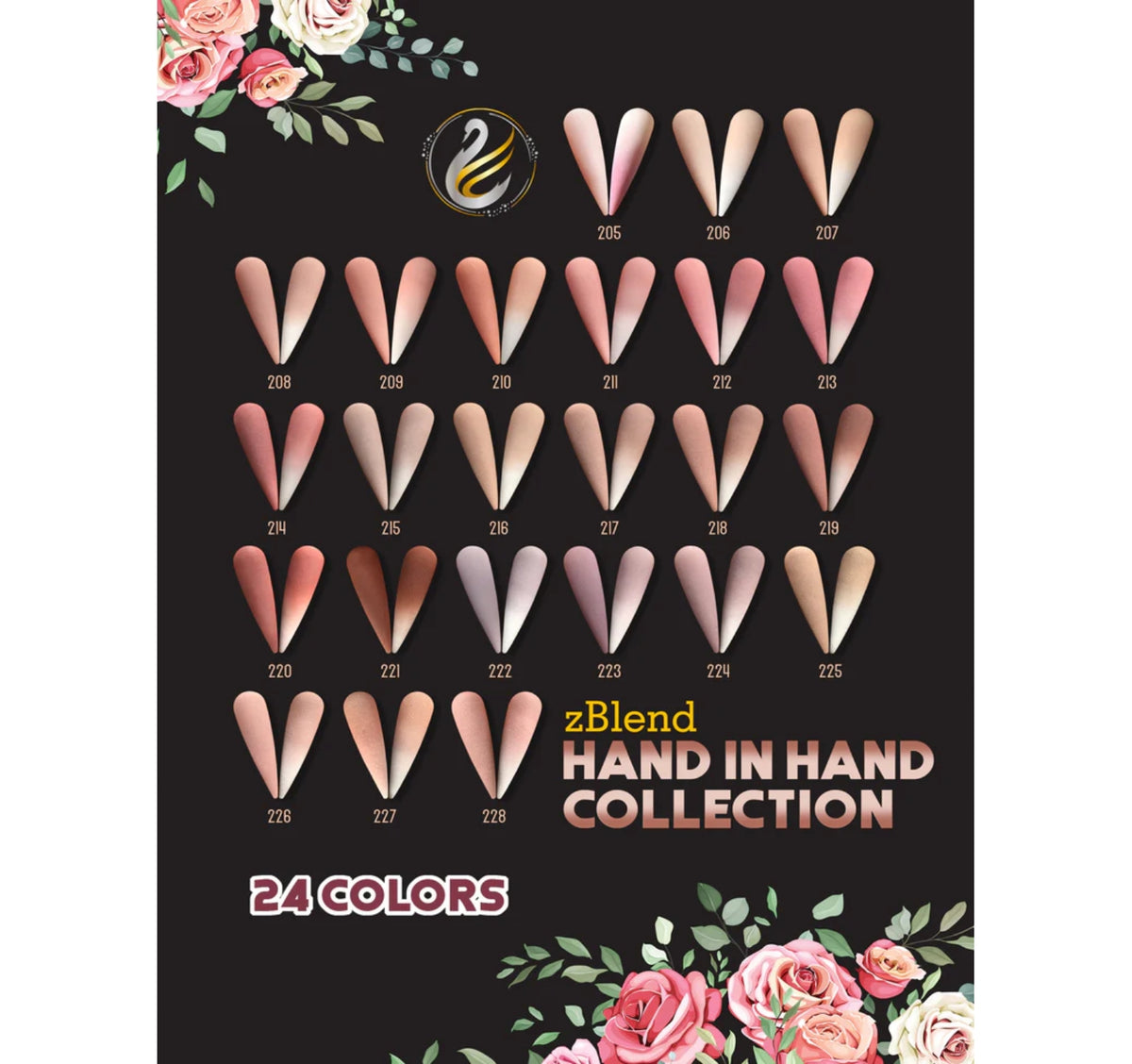 Powder zBlend Hand In Hand Collection #205-228
