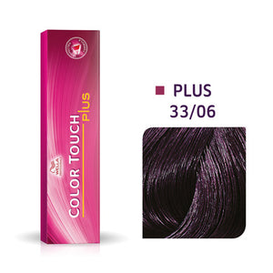 Color Touch - Plus 33/06 Intense Dark Brown/ Natural Violet - CT - 33/06 - WS